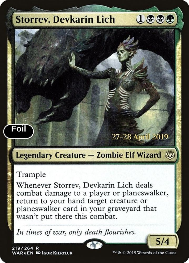 Storrev, Devkarin Lich