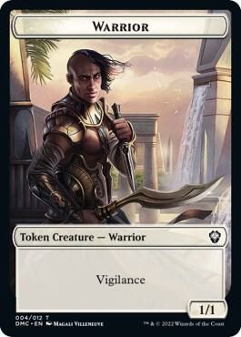 Zombie Knight // Warrior Double-Sided Token (Back)