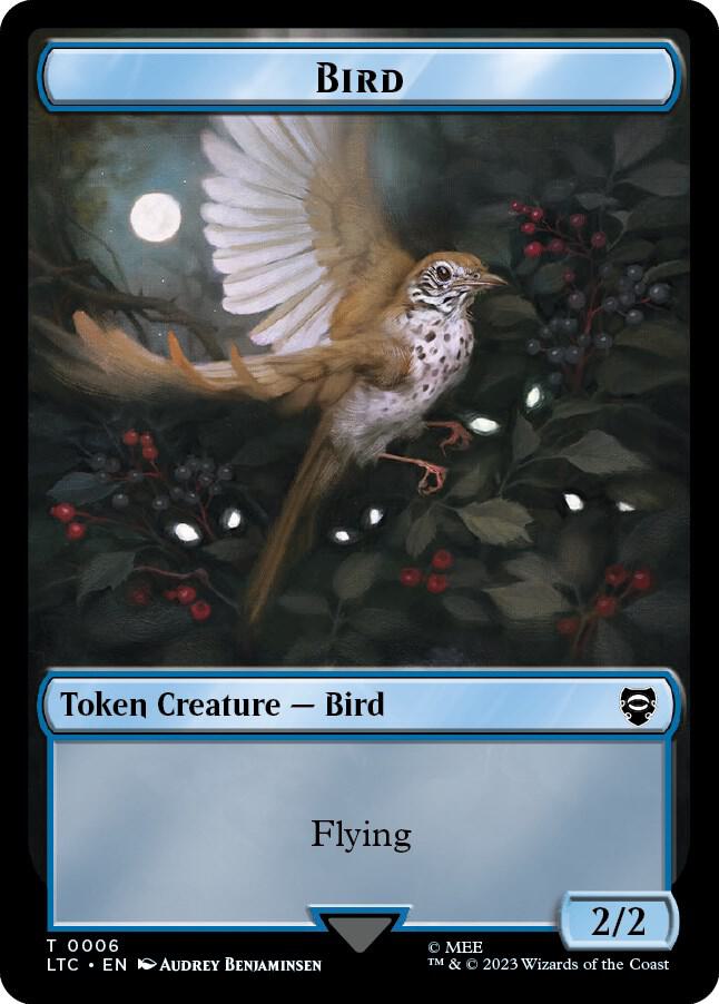 Elf Warrior // Bird (0006) Double-Sided Token (Back)