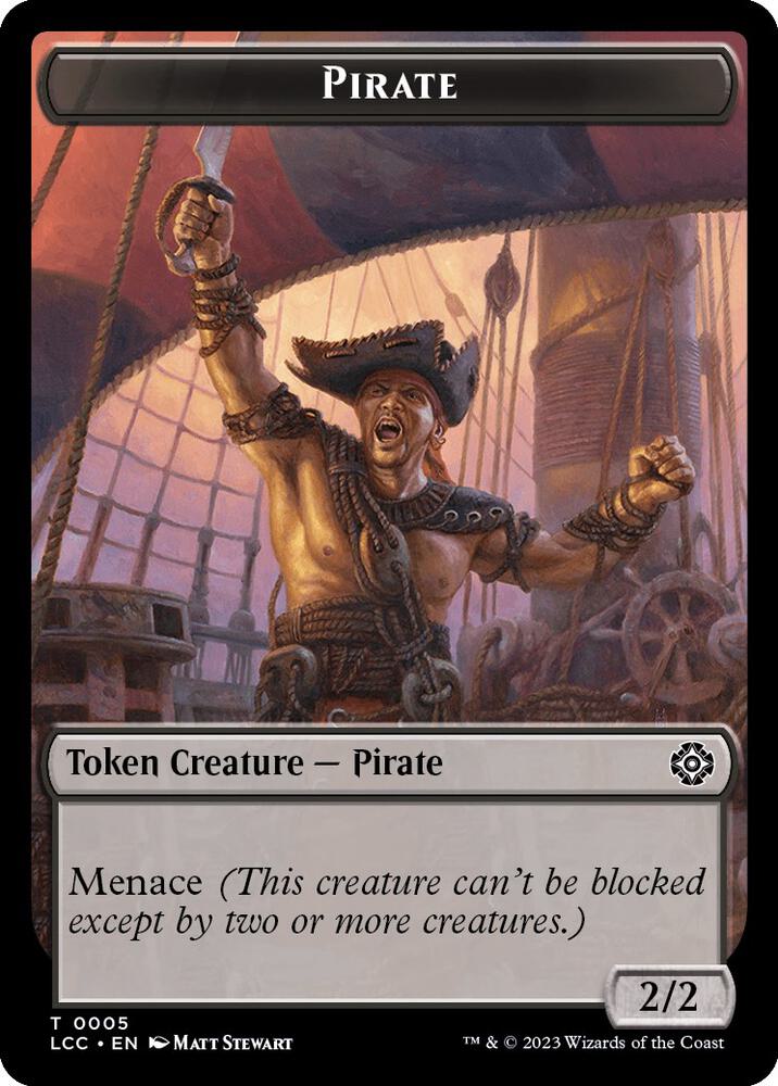 The Monarch // Pirate Double-Sided Token (Back)