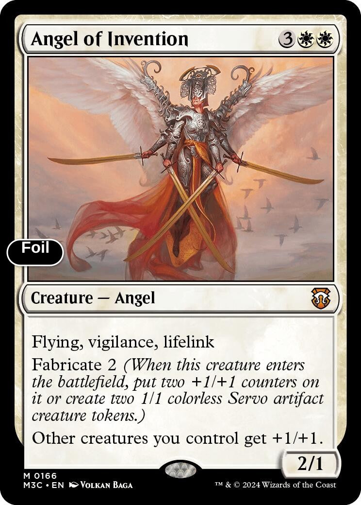 Angel of Invention (Ripple Foil)