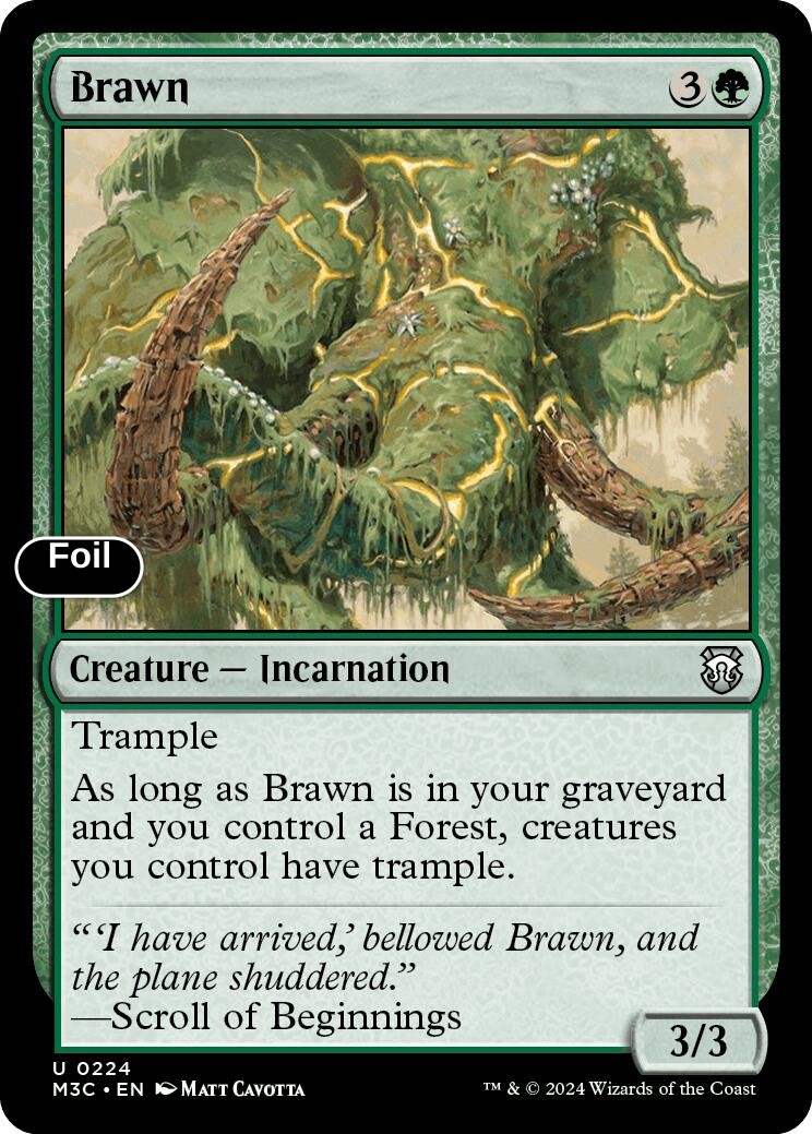 Brawn (Ripple Foil)