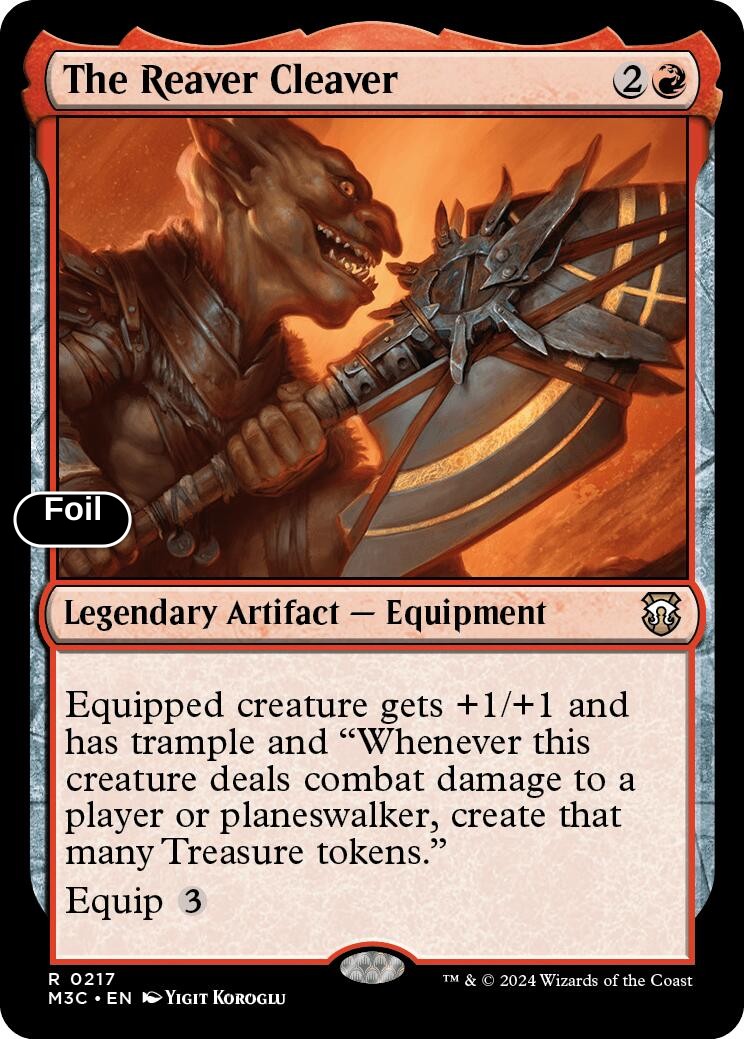 The Reaver Cleaver (Ripple Foil)