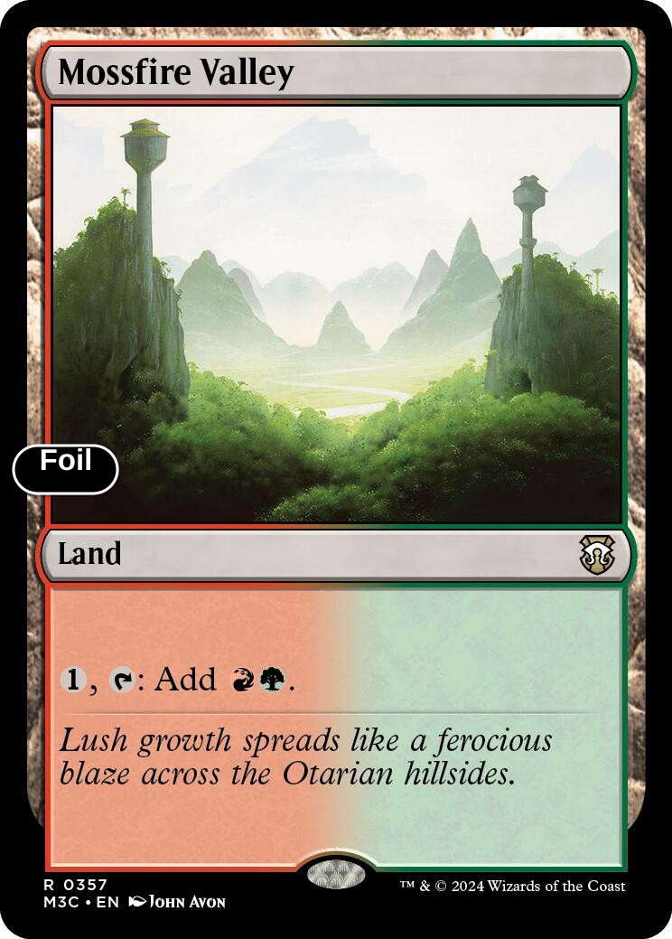 Mossfire Valley (Ripple Foil)