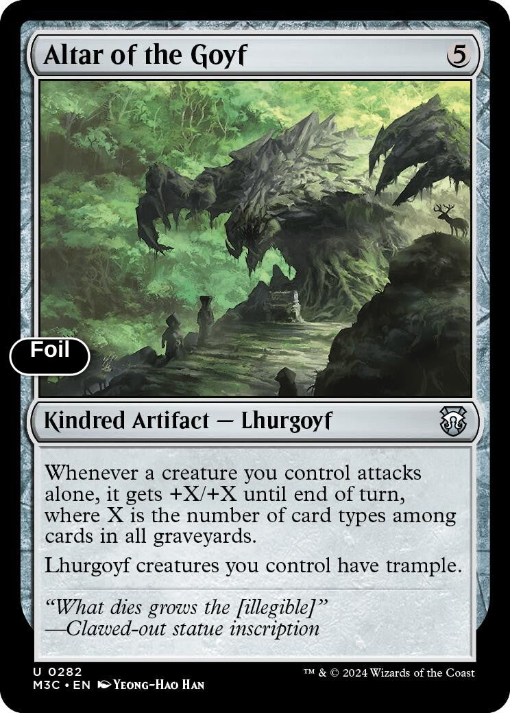 Altar of the Goyf (Ripple Foil)
