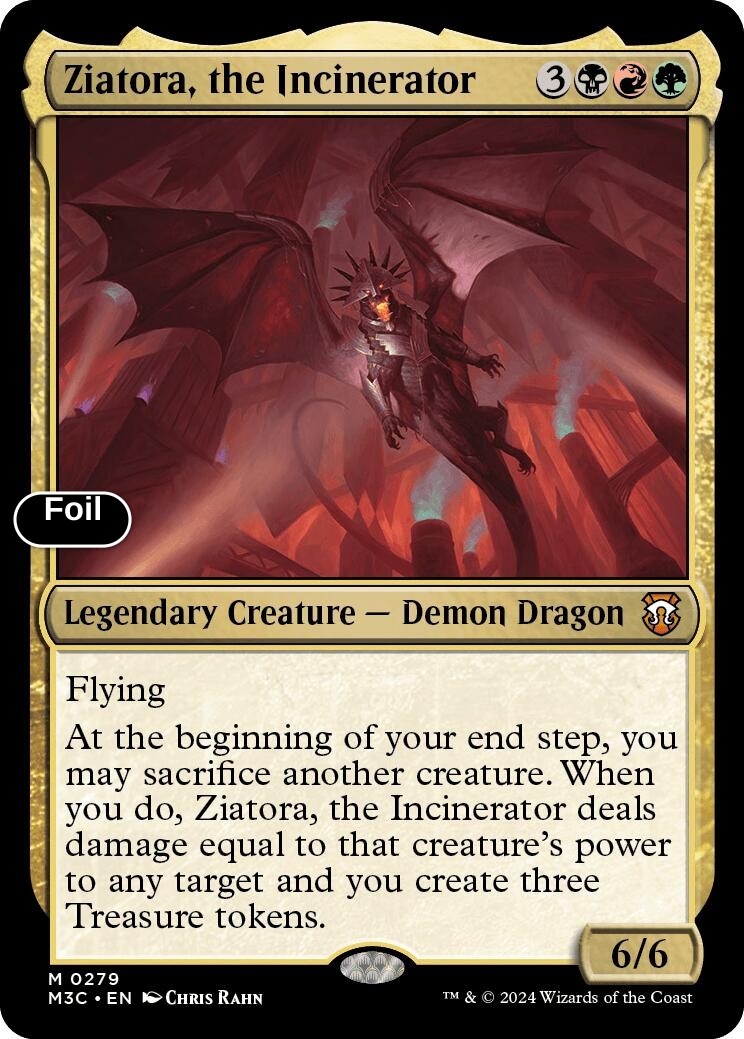 Ziatora, the Incinerator (Ripple Foil)
