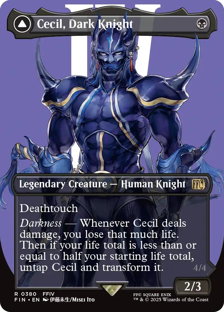 Cecil, Dark Knight (Borderless)