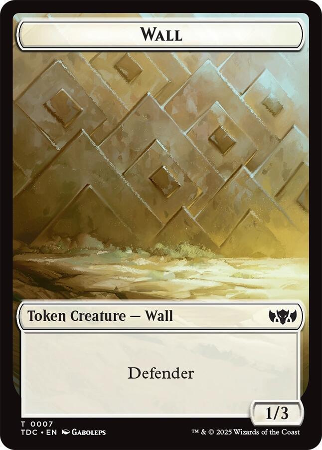 Insect (0023) // Wall Double-Sided Token (Back)