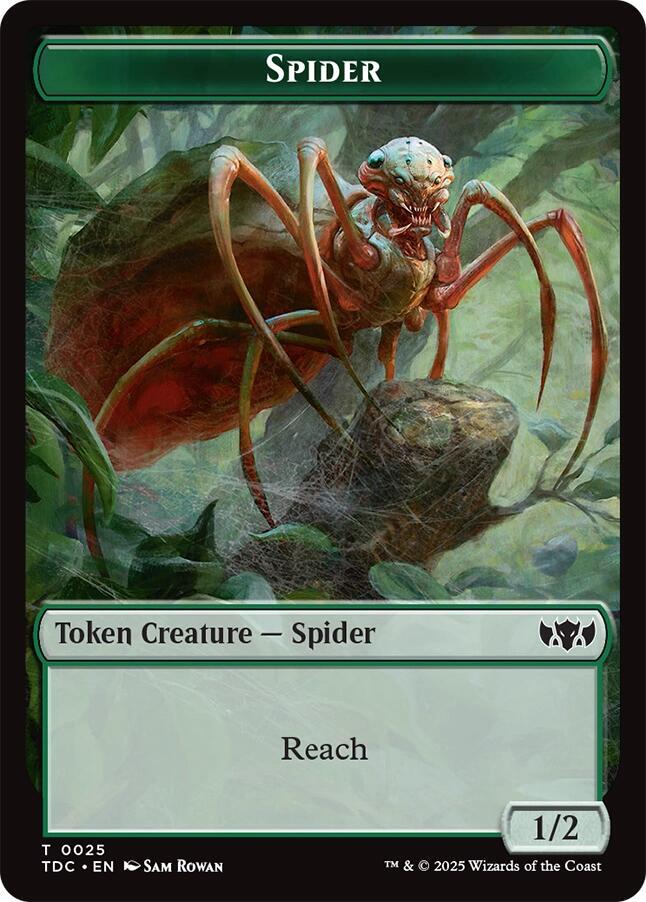 Wall // Spider Double-Sided Token (Back)