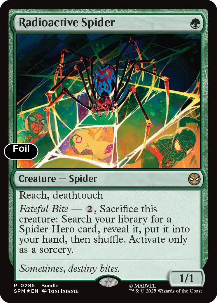 Radioactive Spider