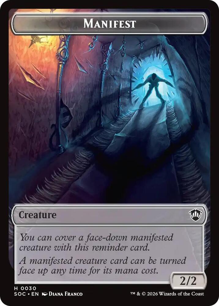 Elemental (0020) // Manifest Double-Sided Token (Back)