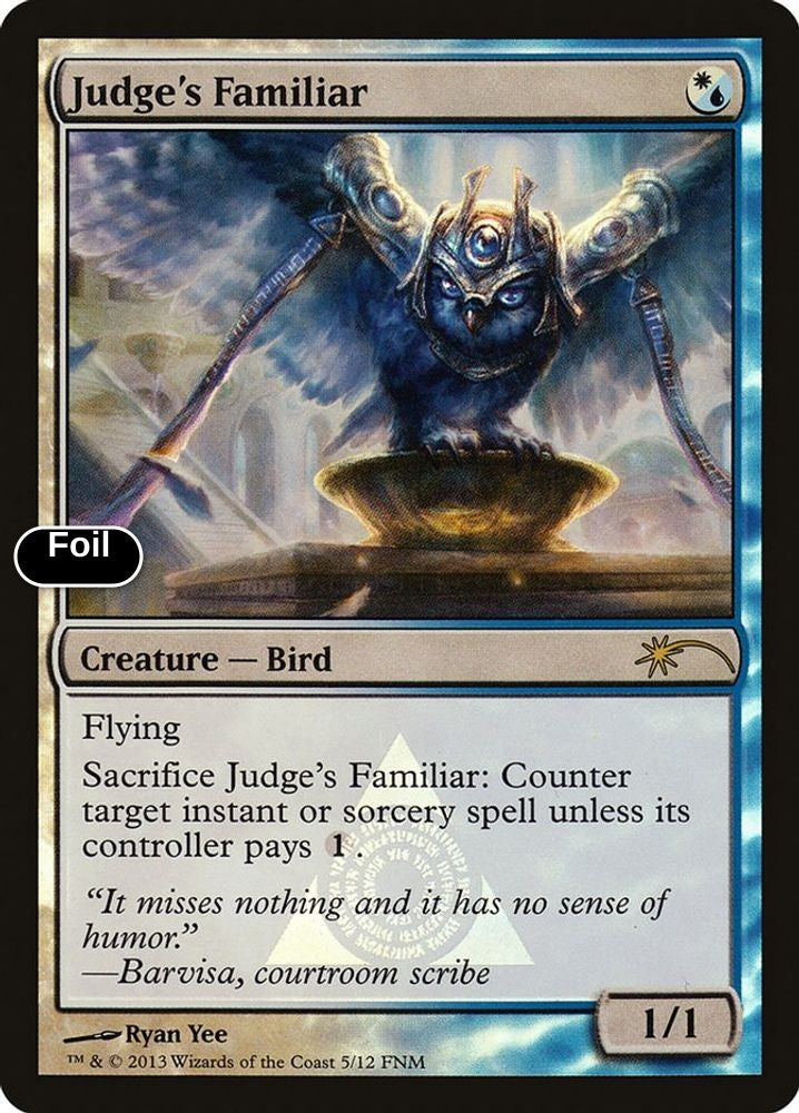 Judge's Familiar