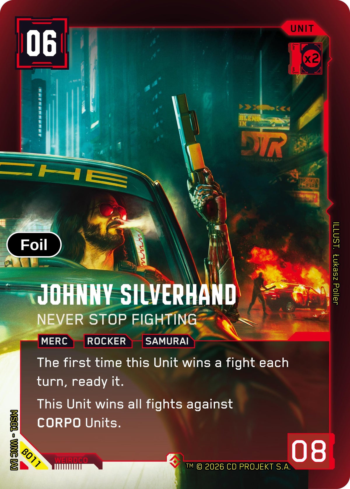 Johnny Silverhand - Never Stop Fighting (Epic)