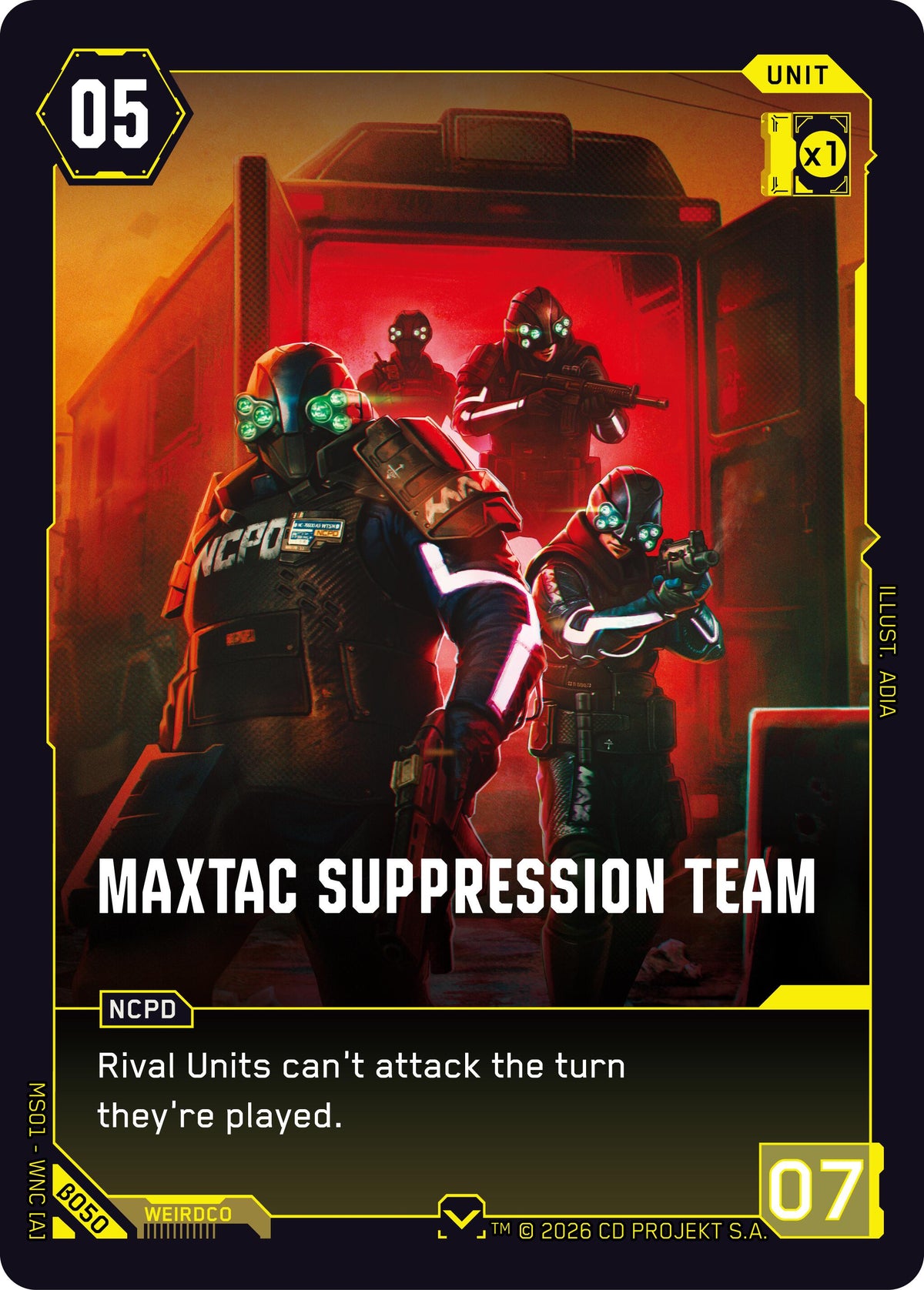 MaxTac Suppression Team