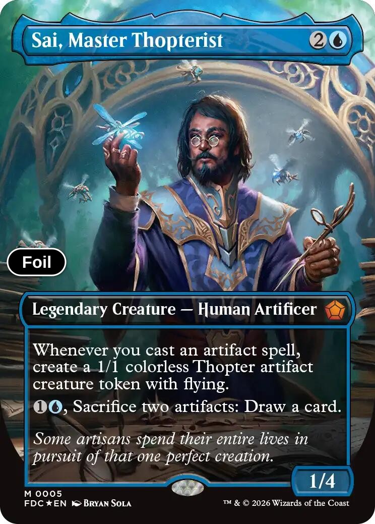 Sai, Master Thopterist (Borderless)