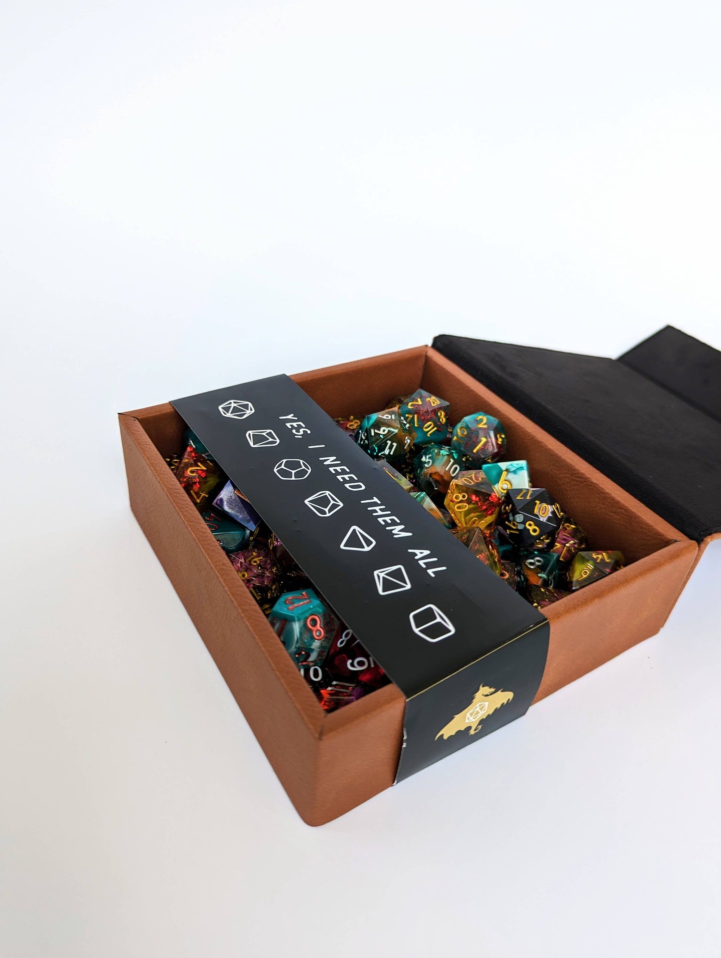 The Fate Twister - D&D - Vegan Leather Dice Box