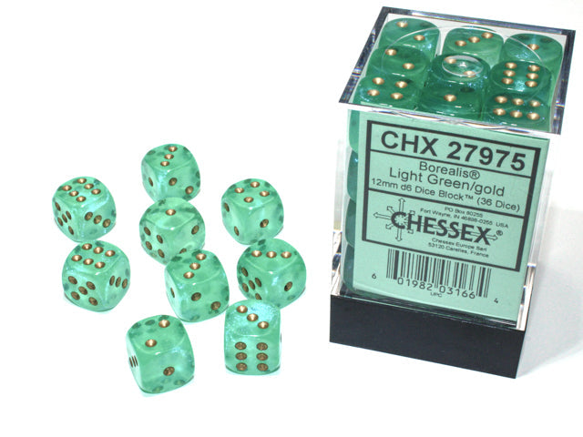 Chessex 6-Sided Dice Block (12mm)