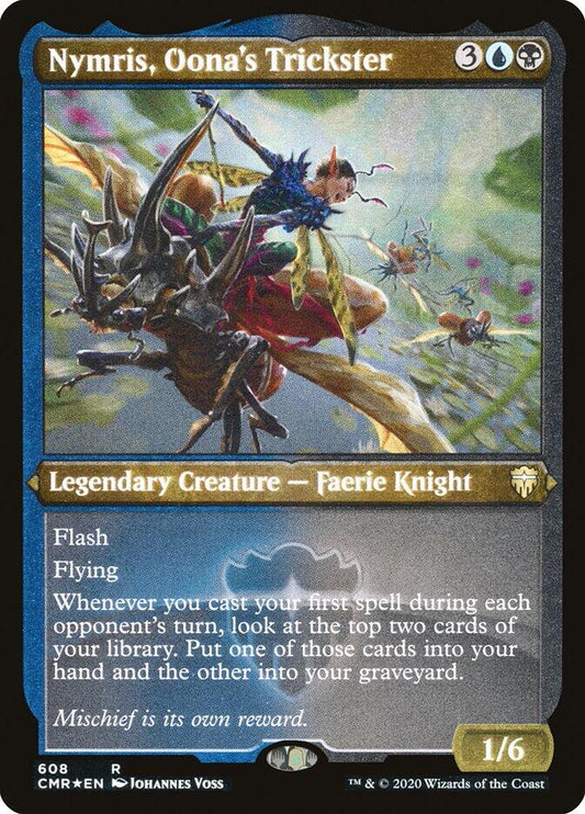 Nymris, Oona's Trickster (Foil Etched)