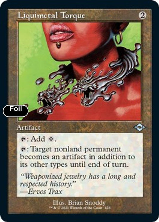 Liquimetal Torque (Retro Frame) (Foil Etched)