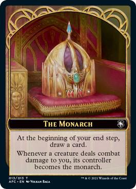 Squid // The Monarch Double-Sided Token (Back)