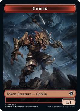 Zombie Knight // Goblin Double-Sided Token (Back)