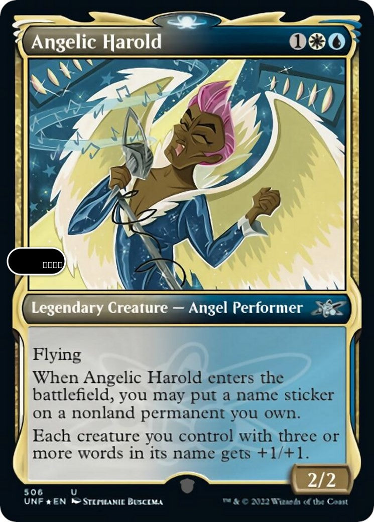 Angelic Harold (Showcase) (Galaxy Foil)