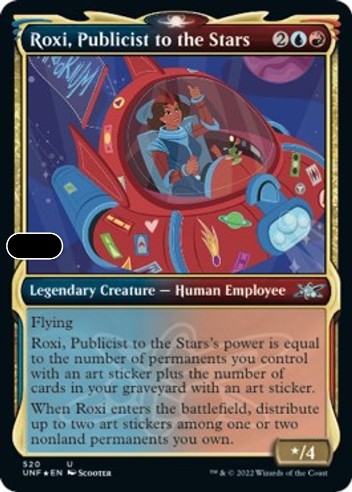 Roxi, Publicist to the Stars (Showcase) (Galaxy Foil)