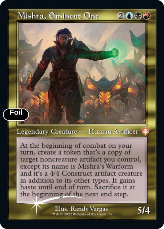 Mishra, Eminent One (Display Commander) - Thick Stock