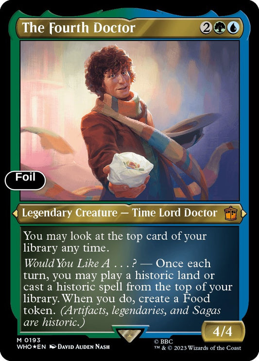 The Fourth Doctor (Display Commander) - Thick Stock