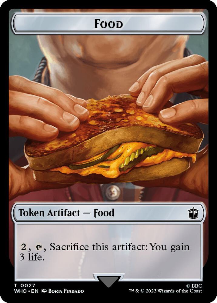 Copy // Food (0027) Double-Sided Token (Back)