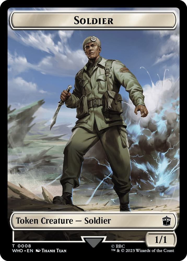 Copy // Soldier Double-Sided Token (Back)