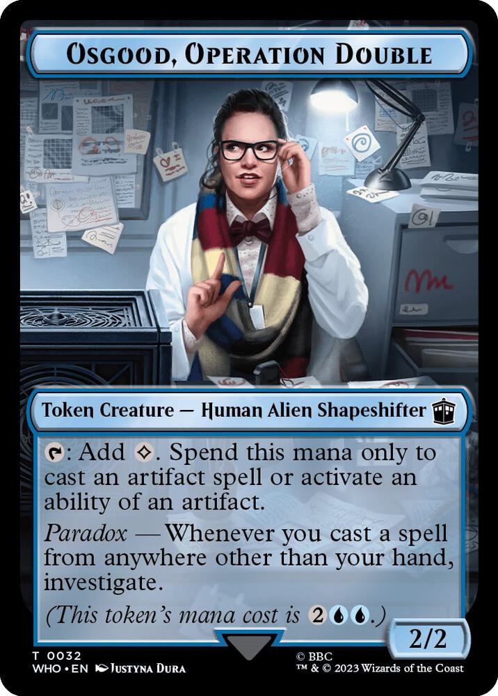 Copy // Osgood, Operation Double Double-Sided Token (Back)