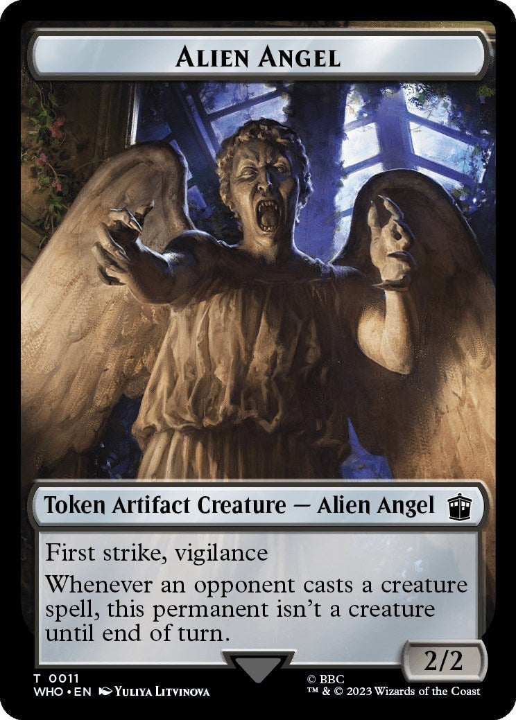 Alien Angel // Mark of the Rani Double-Sided Token