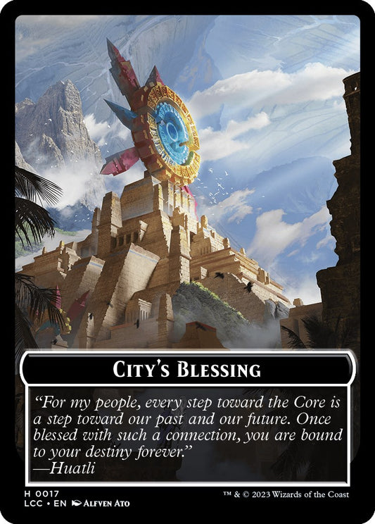 City's Blessing // Pirate Double-Sided Token