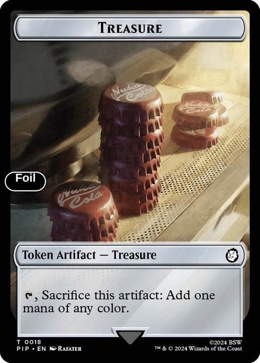 Treasure (0018) // Thopter Double-Sided Token