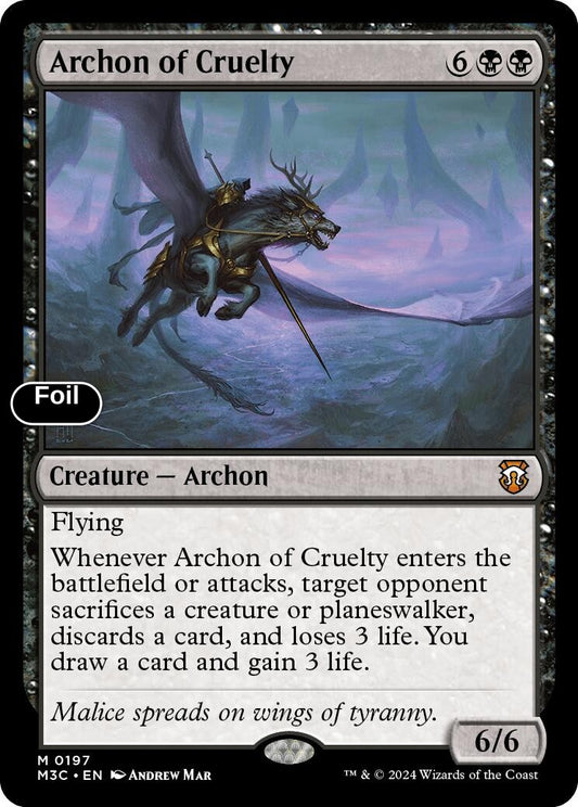 Archon of Cruelty (Ripple Foil)