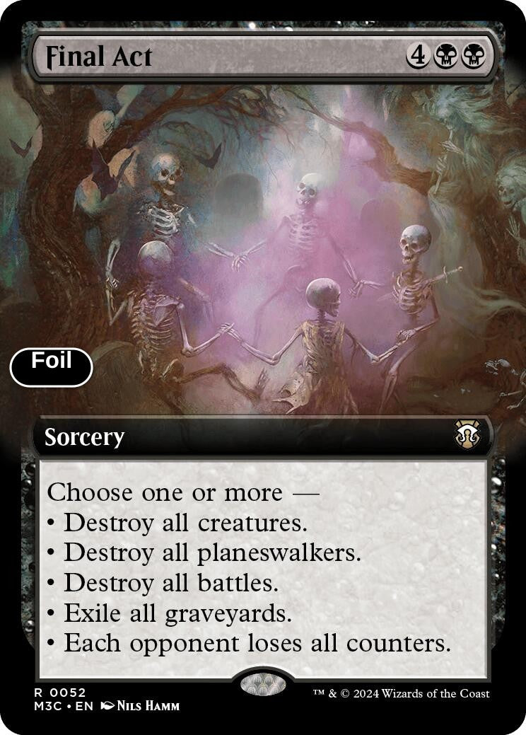 Final Act (Extended Art) (Ripple Foil)