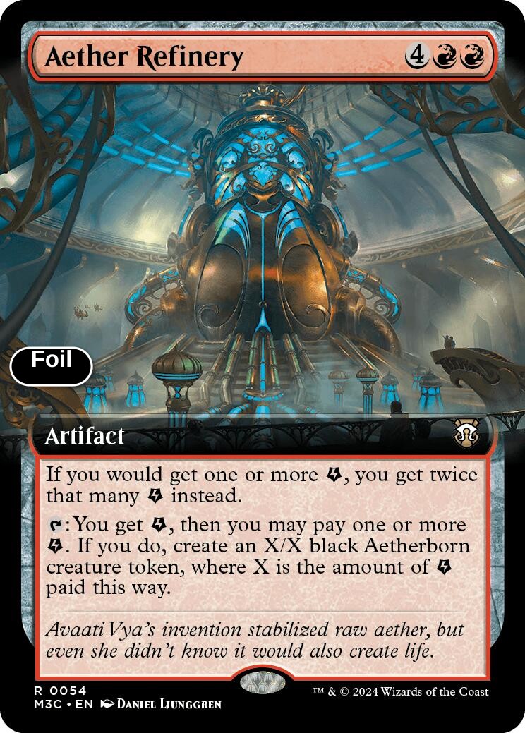 Aether Refinery (Extended Art) (Ripple Foil)
