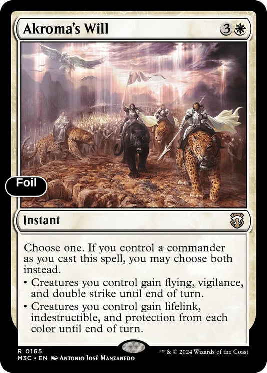 Akroma's Will (Ripple Foil)