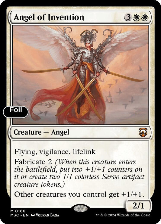 Angel of Invention (Ripple Foil)