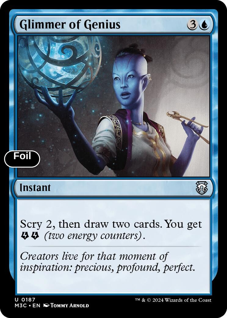 Glimmer of Genius (Ripple Foil)