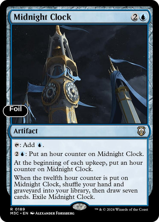 Midnight Clock (Ripple Foil)