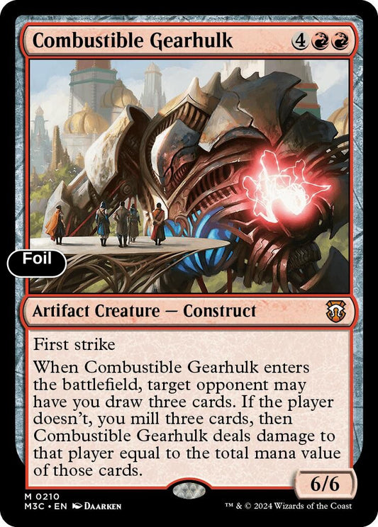 Combustible Gearhulk (Ripple Foil)
