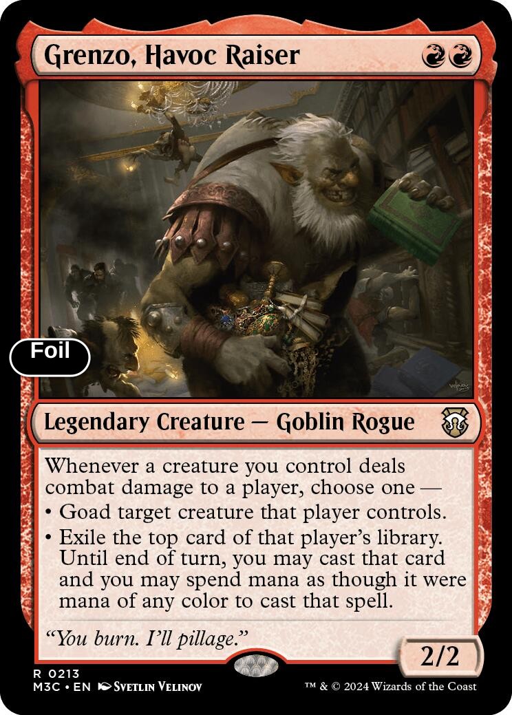 Grenzo, Havoc Raiser (Ripple Foil)