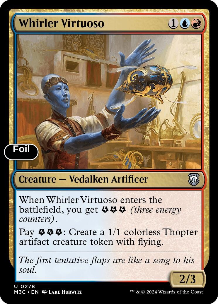 Whirler Virtuoso (Ripple Foil)