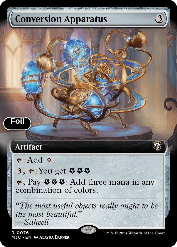 Conversion Apparatus (Extended Art) (Ripple Foil)