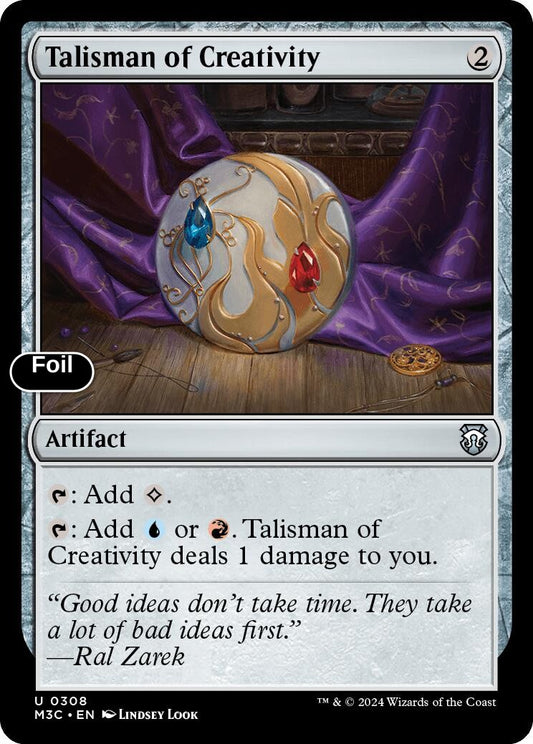 Talisman of Creativity (Ripple Foil)