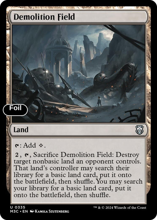 Demolition Field (Ripple Foil)