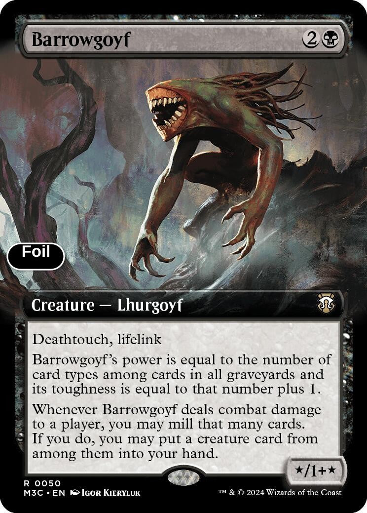 Barrowgoyf (Extended Art) (Ripple Foil)