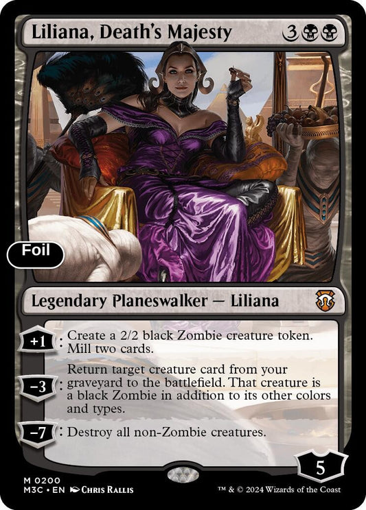 Liliana, Death's Majesty (Ripple Foil)